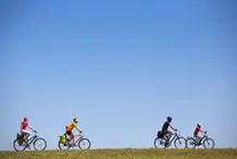 Radtour mit der Familie