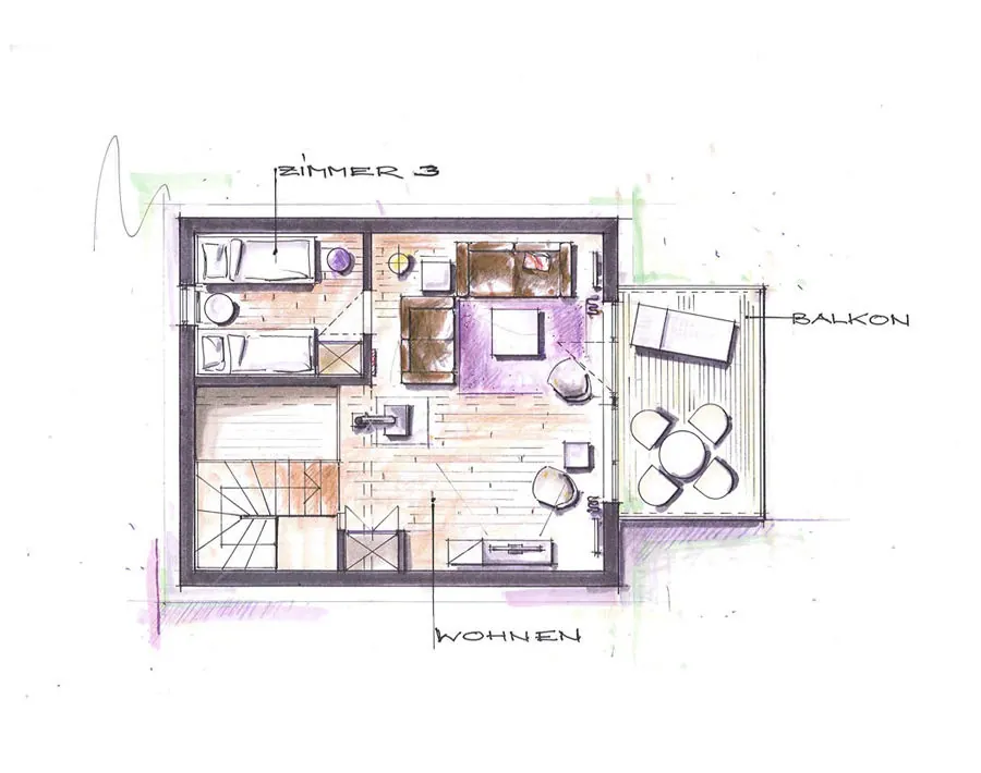 Grundriss Kapitänshaus