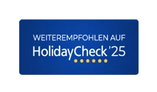 HolidayCheck – sehr gute Bewertung