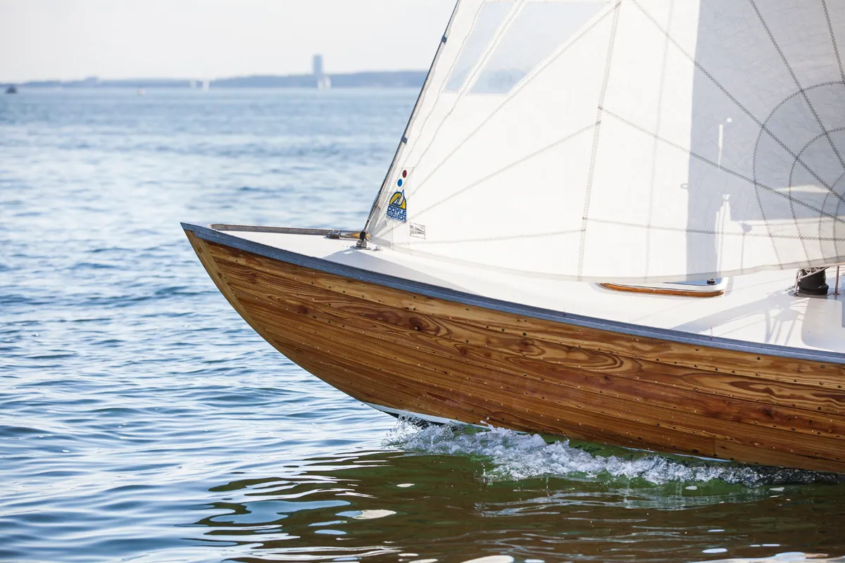 Segelboot auf der Ostsee vor Pelzerhaken