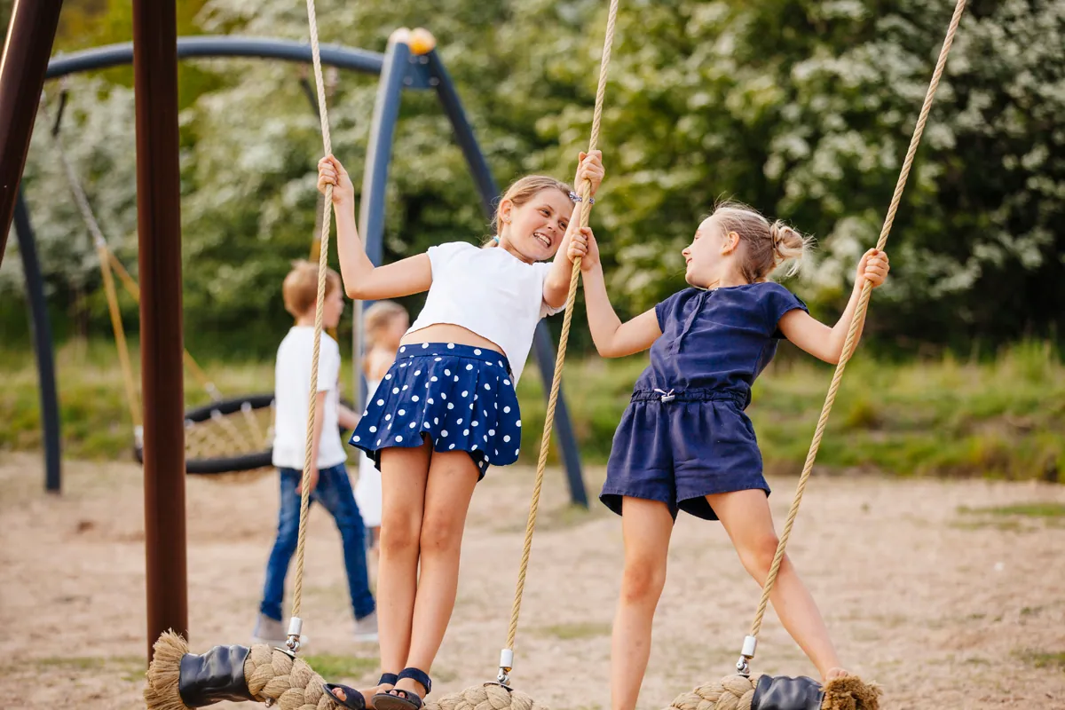 Spielplatz im Ostseeferiendorf