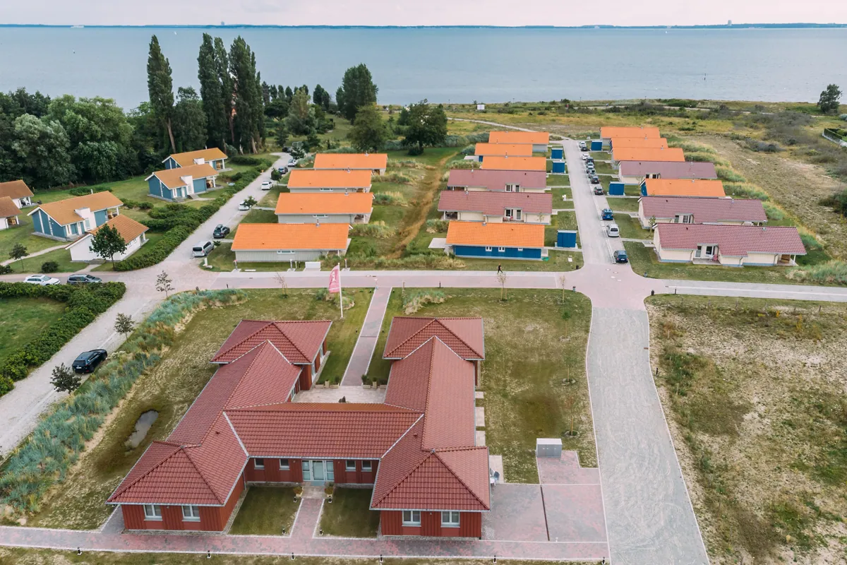 Vitalcenter am Leuchtturm – Luftaufnahme